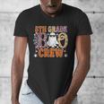 5th Grade Boo Crew Halloween Teachers Students Men's V-Neck T-Shirt, funny design
