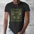 5th Grade Teacher Student Camo Bow Back To School Men's V-Neck T-Shirt, funny design 5th Grade Teacher Student Camo Bow Back To School Men's V-Neck T-Shirt, funny design