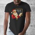 67 Teacher Santa Christmas Six Seven Meme Math Xmas Men's V-Neck T-Shirt, funny design