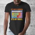 AAC Awareness AAC Teacher It's Not A Screen It's My Voice Men Women Men's V-Neck T-Shirt, funny design AAC Awareness AAC Teacher It's Not A Screen It's My Voice Men Women Men's V-Neck T-Shirt, funny design