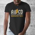 ABCD Kindergarten Rocks Pencil Lightning Students Teachers Men's V-Neck T-Shirt, funny design ABCD Kindergarten Rocks Pencil Lightning Students Teachers Men's V-Neck T-Shirt, funny design