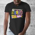 ABCD Pre-K Rocks Back To School PreK Kindergarten Teacher Men's V-Neck T-Shirt, funny design