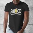 ABCD Teacher Men's V-Neck T-Shirt, funny design ABCD Teacher Men's V-Neck T-Shirt, funny design