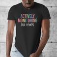 Actively Monitoring Like A Boss Shirt State Testing Teacher Men's V-Neck T-Shirt, funny design Actively Monitoring Like A Boss Shirt State Testing Teacher Men's V-Neck T-Shirt, funny design