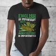 AG Teacher English Is Important But Agriculture Teacher Men's V-Neck T-Shirt, English Teacher Gifts, funny design