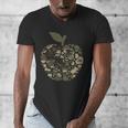 Apple Hearts Teacher Camouflage Clothing School Camo Apple For Men Women Girls Kids Men's V-Neck T-Shirt, funny design Apple Hearts Teacher Camouflage Clothing School Camo Apple For Men Women Girls Kids Men's V-Neck T-Shirt, funny design