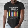 Artist Art Teacher School Artist Joke Men's V-Neck T-Shirt, funny design Artist Art Teacher School Artist Joke Men's V-Neck T-Shirt, funny design