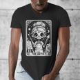 Artist Tarot Card Skeleton Painter Art Teacher Witchy Men's V-Neck T-Shirt, funny design Artist Tarot Card Skeleton Painter Art Teacher Witchy Men's V-Neck T-Shirt, funny design