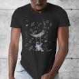 Astronaut Purple Moon Swing NASA Space Science Teacher Men's V-Neck T-Shirt, Science Teacher Gifts, funny design Astronaut Purple Moon Swing NASA Space Science Teacher Men's V-Neck T-Shirt, Science Teacher Gifts, funny design