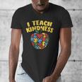Autism Teacher Shirt I Teach Kindness Apple Puzzle Awareness Men's V-Neck T-Shirt, funny design Autism Teacher Shirt I Teach Kindness Apple Puzzle Awareness Men's V-Neck T-Shirt, funny design