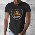 Back To School Tee ENL Teacher English New Language Squad Men's V-Neck T-Shirt, English Teacher Gifts, funny design Back To School Tee ENL Teacher English New Language Squad Men's V-Neck T-Shirt, English Teacher Gifts, funny design