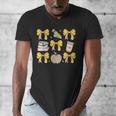 Back To School Yellow Bows Book Coffee Leopard Apple Teacher Men's V-Neck T-Shirt, funny design Back To School Yellow Bows Book Coffee Leopard Apple Teacher Men's V-Neck T-Shirt, funny design