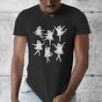 Ballet Ghost Dancer Spooky Dance Teacher Halloween Costume Men's V-Neck T-Shirt, funny design Ballet Ghost Dancer Spooky Dance Teacher Halloween Costume Men's V-Neck T-Shirt, funny design