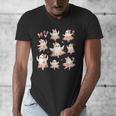 Ballet Ghost Ballet Dancer Spooky Dance Teacher Halloween Men's V-Neck T-Shirt, funny design Ballet Ghost Ballet Dancer Spooky Dance Teacher Halloween Men's V-Neck T-Shirt, funny design