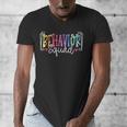 Behavior Squad Therapy Therapists Teachers Behavior Team Men's V-Neck T-Shirt, funny design Behavior Squad Therapy Therapists Teachers Behavior Team Men's V-Neck T-Shirt, funny design