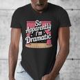 Best Theatre Art For Men Women Musical Drama Teacher Theater Men's V-Neck T-Shirt, funny design