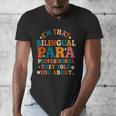 Bilingual Paraeducator Paraprofessional Parapro Teachers Men's V-Neck T-Shirt, funny design Bilingual Paraeducator Paraprofessional Parapro Teachers Men's V-Neck T-Shirt, funny design