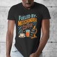 Biology Teacher Science Fueled By Mitochondria Coffee Men's V-Neck T-Shirt, Science Teacher Gifts, funny design Biology Teacher Science Fueled By Mitochondria Coffee Men's V-Neck T-Shirt, Science Teacher Gifts, funny design