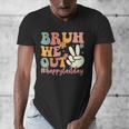 Bruh We Out Teacher Retro Last Day Of School Boys Girls Kids Men's V-Neck T-Shirt, funny design Bruh We Out Teacher Retro Last Day Of School Boys Girls Kids Men's V-Neck T-Shirt, funny design