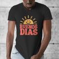 Buenos Dias Spanish Teacher Appreciation Back To School Men's V-Neck T-Shirt, funny design Buenos Dias Spanish Teacher Appreciation Back To School Men's V-Neck T-Shirt, funny design