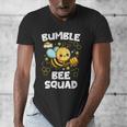Bumble Bee Squad Honey Bumblebee Teacher Team Group Men's V-Neck T-Shirt, funny design