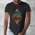All Is Calm Said No 1st Grade Teacher Ever Christmas Teacher Men's V-Neck T-Shirt, funny design