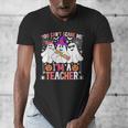 You Can't Scare Me I'm A Teacher Halloween Men's V-Neck T-Shirt, funny design You Can't Scare Me I'm A Teacher Halloween Men's V-Neck T-Shirt, funny design