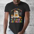 You Can't Scare Me I Teach 1st Grade Teacher Halloween Ghost Men's V-Neck T-Shirt, funny design You Can't Scare Me I Teach 1st Grade Teacher Halloween Ghost Men's V-Neck T-Shirt, funny design