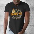 You Can't Scare Me I Teach 2nd Grade Teacher Halloween Ghost Men's V-Neck T-Shirt, 2nd Grade Teacher Gifts, funny design