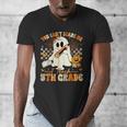 You Can't Scare Me I Teach Fifth Grade Teacher Halloween Men's V-Neck T-Shirt, funny design