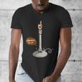 Chemistry Burner Science Lover Biology Chemistry Teacher Men's V-Neck T-Shirt, Science Teacher Gifts, funny design