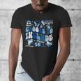 Choose To Include Inclusion Matters Autism Awareness Teacher Men's V-Neck T-Shirt, funny design