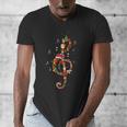 Christmas Musical Note Music Lover Teacher Sing Carols Jesus Men's V-Neck T-Shirt, funny design Christmas Musical Note Music Lover Teacher Sing Carols Jesus Men's V-Neck T-Shirt, funny design