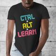Computer Teacher Back To School Kids Ctrl Alt Learn Men's V-Neck T-Shirt, funny design Computer Teacher Back To School Kids Ctrl Alt Learn Men's V-Neck T-Shirt, funny design