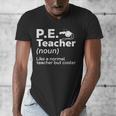 Cool PE Teacher Art For Men Women Physical Education Teacher Men's V-Neck T-Shirt, Pe Teacher Gifts, funny design Cool PE Teacher Art For Men Women Physical Education Teacher Men's V-Neck T-Shirt, Pe Teacher Gifts, funny design