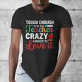 Crazy Teacher Men Women School Teachers Men's V-Neck T-Shirt, funny design