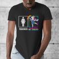 Cute Art Teacher Magical Dabbing Unicorn Artist Men's V-Neck T-Shirt, funny design Cute Art Teacher Magical Dabbing Unicorn Artist Men's V-Neck T-Shirt, funny design