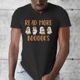 Cute Booooks Ghost Read More Books Teacher Halloween Men's V-Neck T-Shirt, funny design Cute Booooks Ghost Read More Books Teacher Halloween Men's V-Neck T-Shirt, funny design