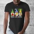 Cute Gnomes Teach Love And Inspire Back To School Teacher Men's V-Neck T-Shirt, funny design Cute Gnomes Teach Love And Inspire Back To School Teacher Men's V-Neck T-Shirt, funny design