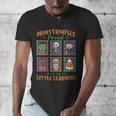 Cute Halloween Teacher Men's V-Neck T-Shirt, funny design Cute Halloween Teacher Men's V-Neck T-Shirt, funny design