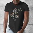 Dandelion Art Shirt For Artist Or Art Teacher Creative Art Men's V-Neck T-Shirt, funny design