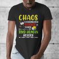 Daycare Teacher School Chaos Coordinator Toddler Tamer For Men Women Kids Men's V-Neck T-Shirt, funny design