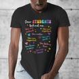 Dear Student Behind Me Teacher Appreciation Back To School Men's V-Neck T-Shirt, funny design Dear Student Behind Me Teacher Appreciation Back To School Men's V-Neck T-Shirt, funny design