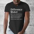 Difference Maker Definition Vintage Teachers Mom Boss Women Men's V-Neck T-Shirt, Couple Gifts, funny design Difference Maker Definition Vintage Teachers Mom Boss Women Men's V-Neck T-Shirt, Couple Gifts, funny design