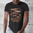 We Can Be Different On The Outside Melanin Teacher Men Women Kids Men's V-Neck T-Shirt, funny design
