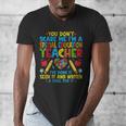 You Don't Scare Me I'm A Special Education Teacher SPED Men's V-Neck T-Shirt, funny design You Don't Scare Me I'm A Special Education Teacher SPED Men's V-Neck T-Shirt, funny design