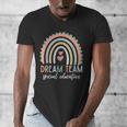Dream Team Special Education Teacher ED SPED Squad Rainbow Men's V-Neck T-Shirt, funny design Dream Team Special Education Teacher ED SPED Squad Rainbow Men's V-Neck T-Shirt, funny design