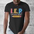 I E P I Encourage Progress Special Education Teacher Men's V-Neck T-Shirt, funny design I E P I Encourage Progress Special Education Teacher Men's V-Neck T-Shirt, funny design