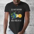 Earth Rotation Earth Day Science Teacher Kids Women Men's V-Neck T-Shirt, Science Teacher Gifts, funny design Earth Rotation Earth Day Science Teacher Kids Women Men's V-Neck T-Shirt, Science Teacher Gifts, funny design