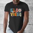 English Teacher Ela Vibes Teacher Kids First Day Of School Men's V-Neck T-Shirt, English Teacher Gifts, funny design English Teacher Ela Vibes Teacher Kids First Day Of School Men's V-Neck T-Shirt, English Teacher Gifts, funny design